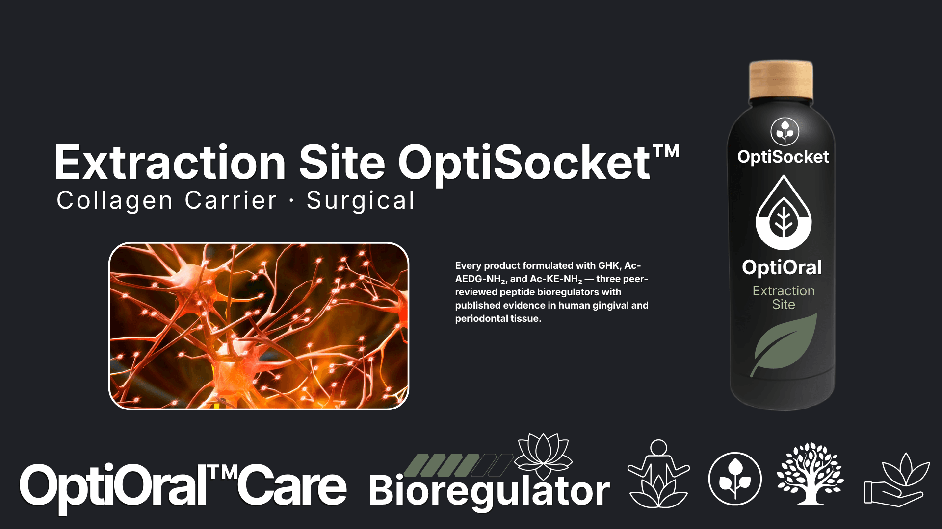 OptiSocket™ — Collagen Carrier · Surgical